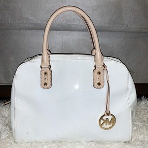 Michael Kors White Purse